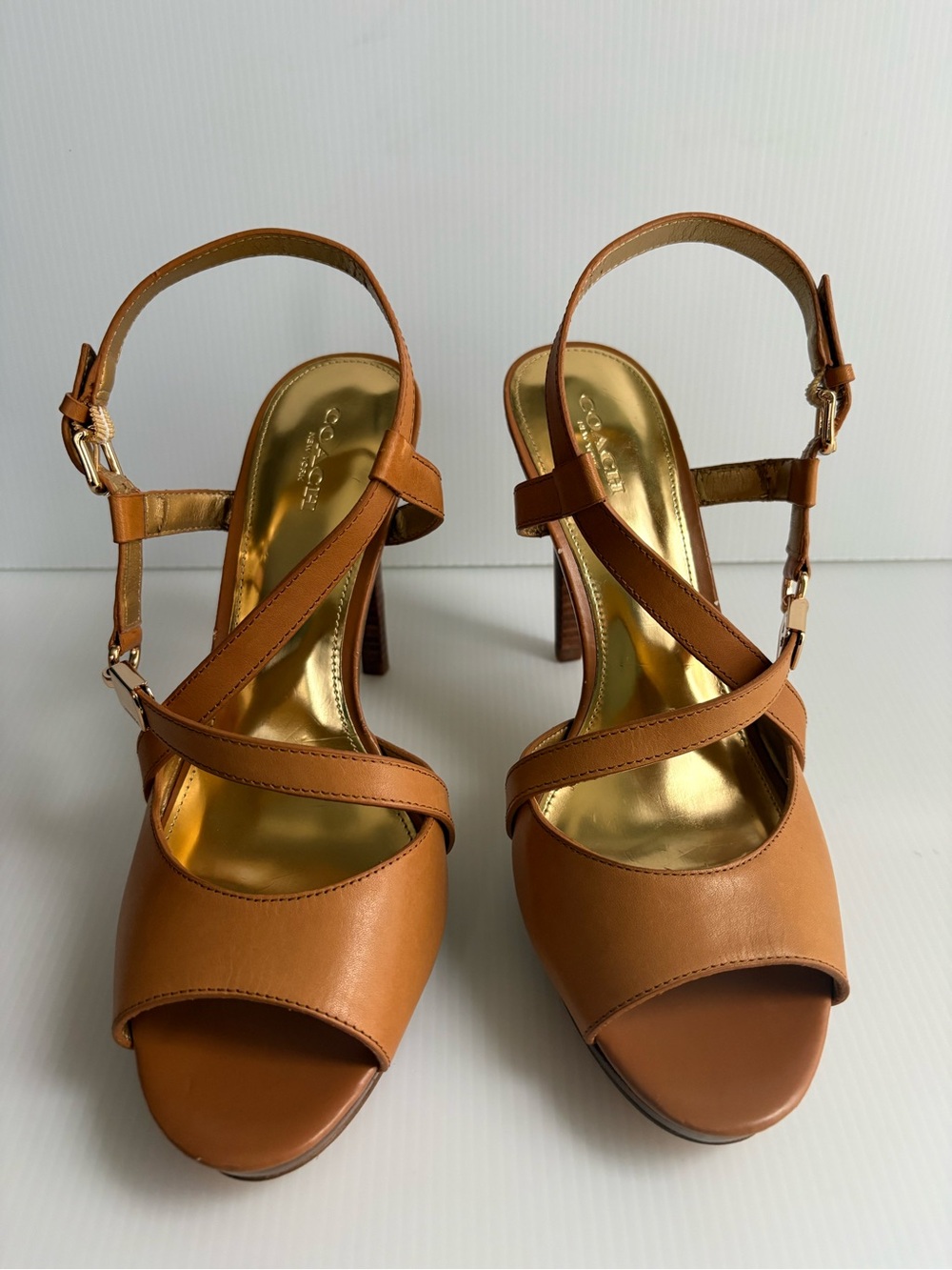 Coach Wendelle Ginger Platform Sandal Size 9 NWOT - Picture 6 of 13